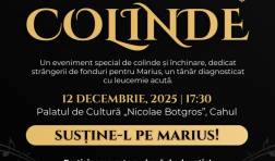 Seară de colinde pentru Marius – împreună putem ajuta!